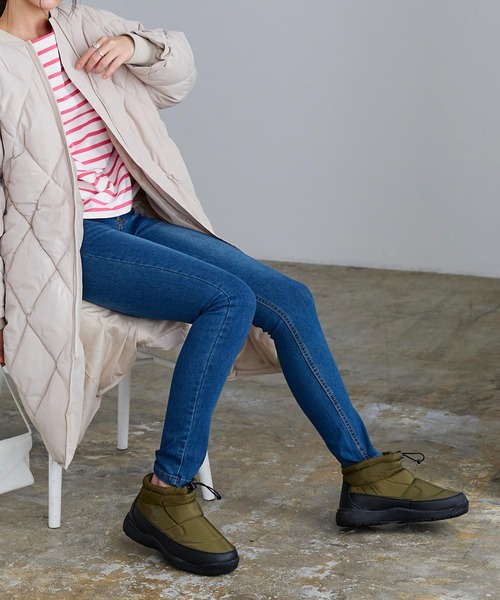 撥水ウィンターショートブーツ