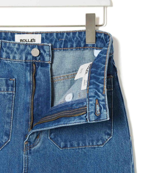 ADAM ET ROPE'（アダムエロペ）の「【ROLLA'S】SAILOR JEAN（デニムパンツ・レディース・ブルー・25/27/26）」の7枚目の写真