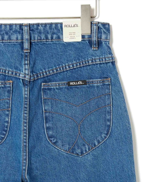 ADAM ET ROPE'（アダムエロペ）の「【ROLLA'S】SAILOR JEAN（デニムパンツ・レディース・ブルー・25/27/26）」の9枚目の写真