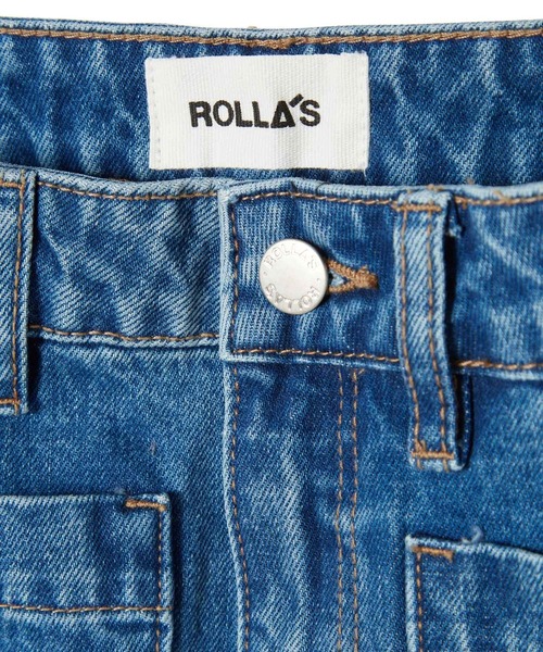 ADAM ET ROPE'（アダムエロペ）の「【ROLLA'S】SAILOR JEAN（デニムパンツ・レディース・ブルー・25/27/26）」の10枚目の写真