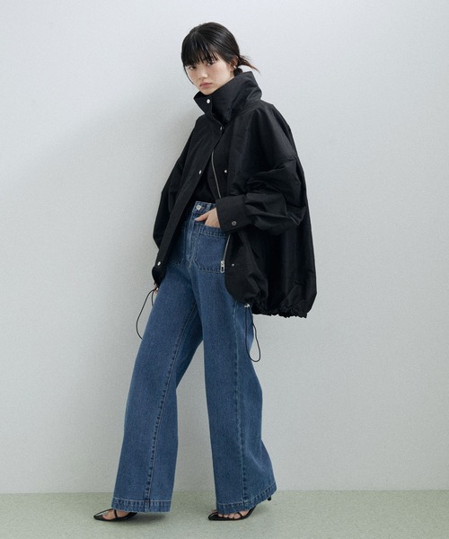 ADAM ET ROPE'（アダムエロペ）の「【ROLLA'S】SAILOR JEAN（デニムパンツ・レディース・ブルー・25/27/26）」の15枚目の写真