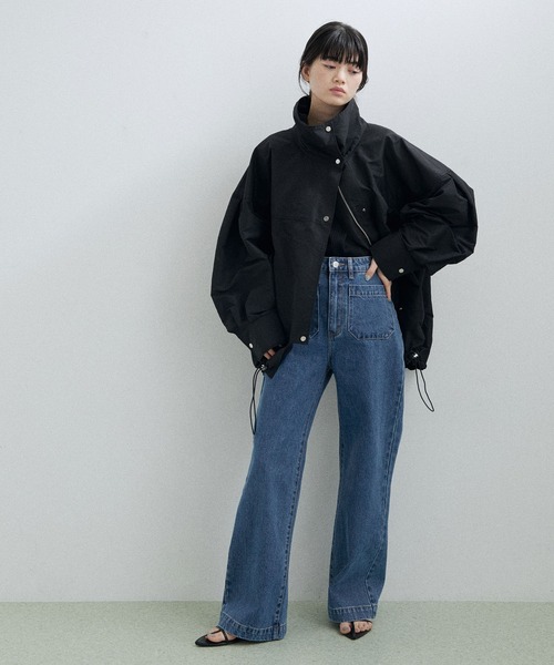 ADAM ET ROPE'（アダムエロペ）の「【ROLLA'S】SAILOR JEAN（デニムパンツ・レディース・ブルー・25/27/26）」の14枚目の写真