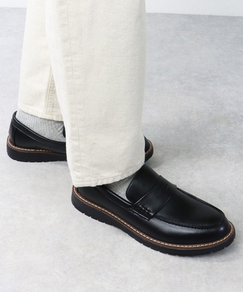 Dedes(デデス)の「トラックソールローファー(ローファー・メンズ・ブラック系5/ブラック系3/ブラック系4・44/42/41/43/40)」の8枚目の写真