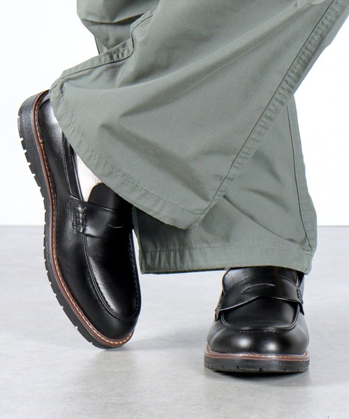 Dedes(デデス)の「トラックソールローファー(ローファー・メンズ・ブラック系5/ブラック系3/ブラック系4・44/42/41/43/40)」の13枚目の写真