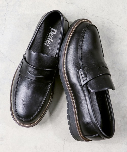 Dedes(デデス)の「トラックソールローファー(ローファー・メンズ・ブラック系5/ブラック系3/ブラック系4・44/42/41/43/40)」の14枚目の写真