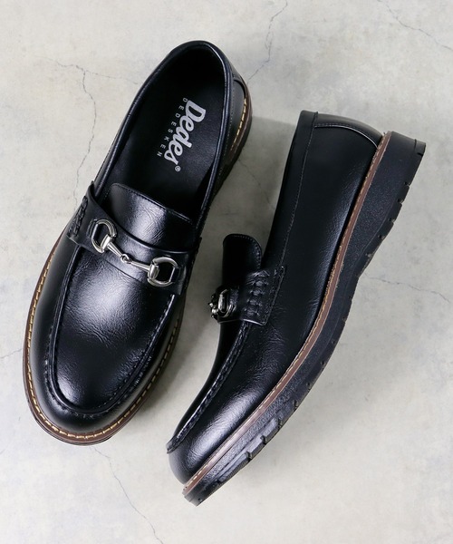 Dedes(デデス)の「トラックソールローファー(ローファー・メンズ・ブラック系5/ブラック系3/ブラック系4・44/42/41/43/40)」の6枚目の写真