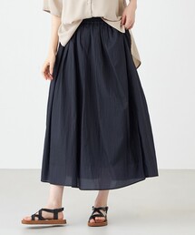 【洗える】シアーフレアスカート