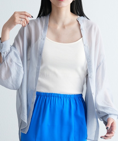 COLONY 2139(コロニートゥーワンスリーナイン)の「カップ付きリブバッククロスキャミソール(キャミソール・レディース・モカ/ブラック/アイボリー・SMALL/LARGE/MEDIUM)」の20枚目の写真