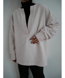 TRUNC | Ripple Keyneck Pullover(その他トップス)