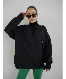 TRUNC | Ripple Keyneck Pullover(その他トップス)