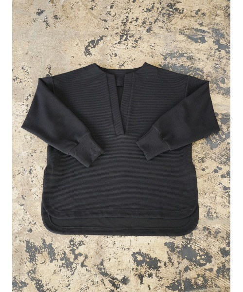TRUNC（トランクエイティーエイト）の「Ripple Keyneck Pullover（その他トップス・レディース・ブラック/アイボリー・FREE）」の21枚目の写真