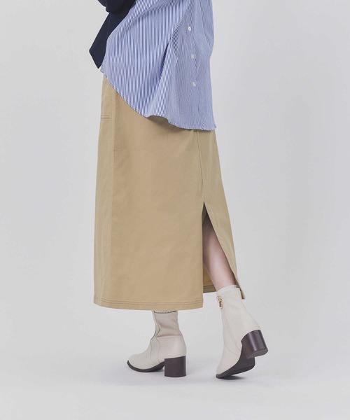 BACK NUMBER（バックナンバー）の「【BACK NUMBER】ベイカースカート（スカート・レディース・カーキブラウン/ベージュ・M/L）」の5枚目の写真