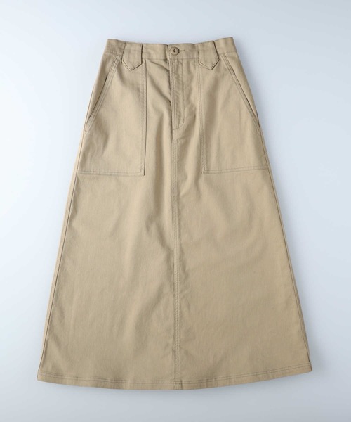 BACK NUMBER（バックナンバー）の「【BACK NUMBER】ベイカースカート（スカート・レディース・カーキブラウン/ベージュ・M/L）」の10枚目の写真