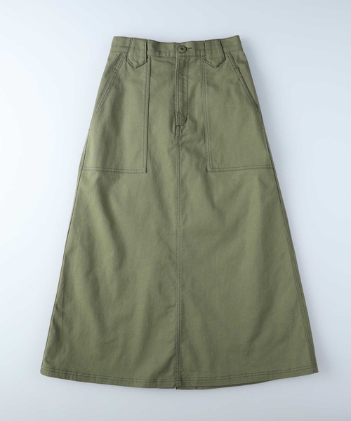 BACK NUMBER（バックナンバー）の「【BACK NUMBER】ベイカースカート（スカート・レディース・カーキブラウン/ベージュ・M/L）」の8枚目の写真