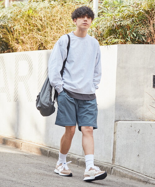 【スウェット+インナーの2点SET】ヘビーウェイトコットンオーバーサイズスウェット