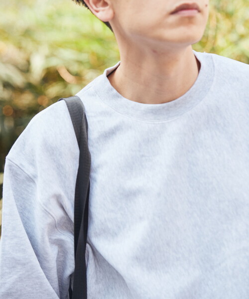 【スウェット+インナーの2点SET】ヘビーウェイトコットンオーバーサイズスウェット