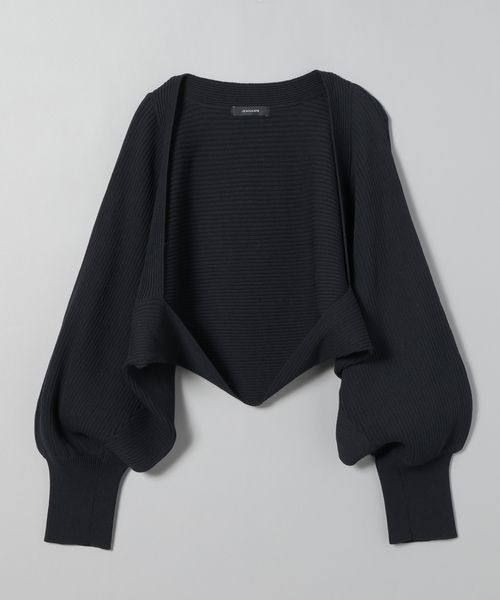 木崎出品 JEANASIS（ジーナシス）の「7Gコットンナイロンボレロカーディガン