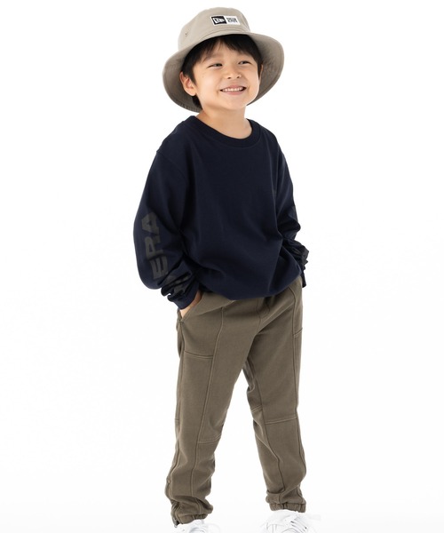 NEW ERA（ニューエラ）の「ニューエラキッズ バケットハット ボックスロゴ ONSPOTZ別注（ハット・キッズ・ブラック/ベージュ・S/M/L/XL/M/L）」の18枚目の写真