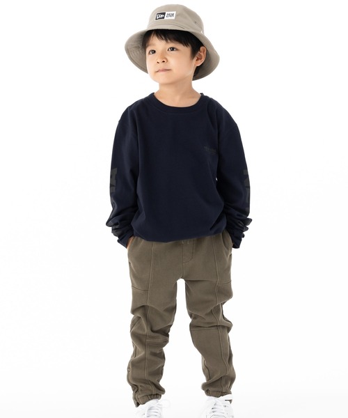 NEW ERA（ニューエラ）の「ニューエラキッズ バケットハット ボックスロゴ ONSPOTZ別注（ハット・キッズ・ブラック/ベージュ・S/M/L/XL/M/L）」の19枚目の写真