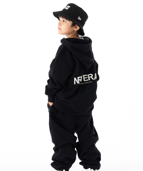 NEW ERA（ニューエラ）の「ニューエラキッズ バケットハット ボックスロゴ ONSPOTZ別注（ハット・キッズ・ブラック/ベージュ・S/M/L/XL/M/L）」の9枚目の写真