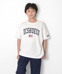 GLAZOS | 【DC】アーチロゴプリントビッグ半袖Tシャツ(Tシャツ/カットソー)