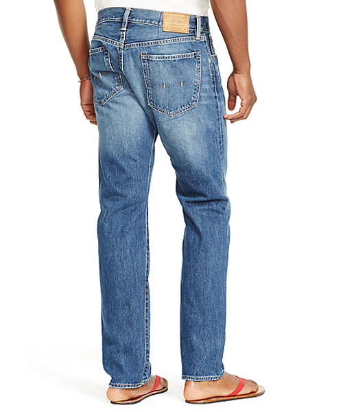 POLO RALPH LAUREN（ポロ ラルフ ローレン）の「Hampton ストレートフィット ジーンズ（デニムパンツ・メンズ・ブルー・34/32/36/32/42/32/28/32/30/30/32/32/38/32/28/30/30/32/40/32）」の14枚目の写真