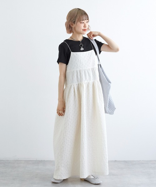 w closet(ダブルクローゼット)の「【前後2WAY】カットアウトリブプルオーバー(Tシャツ/カットソー・レディース・ブラック/オフホワイト/ホワイト×ブラック/イエロー系その他・FREE)」の11枚目の写真
