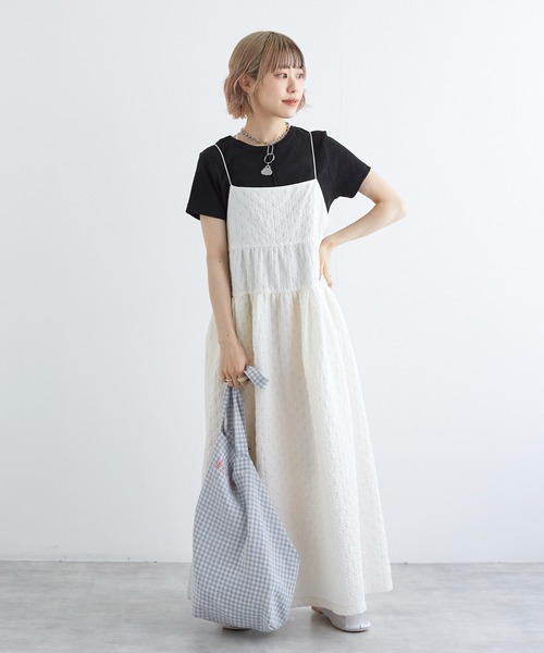 w closet(ダブルクローゼット)の「【前後2WAY】カットアウトリブプルオーバー(Tシャツ/カットソー・レディース・ブラック/オフホワイト/ホワイト×ブラック/イエロー系その他・FREE)」の12枚目の写真