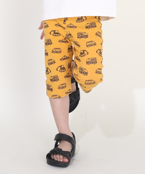 BABYDOLL（ベビードール）の「通販限定カラーあり ウルトラストレッチ6分丈ハーフパンツ [総柄] 6520K（その他パンツ・キッズ・ブラック系1/ブラック系その他/オレンジ/ピンク系その他7/ブラック×ホワイト/イエロー×グリーン/スカイブルー系1/チャコールグレー/ブラック系2/ストーン/ネイビー/ベビーピンク/バイオレット/ダークブラウン系/ホワイト/イエロー/ベージュ/オフホワイト/ホワイト系その他2/ホワイト系その他/ベージュ系その他/ゴールド・100cm/120cm/130cm/80ｃｍ/90cm/110cm/140cm/150cm）」の22枚目の写真