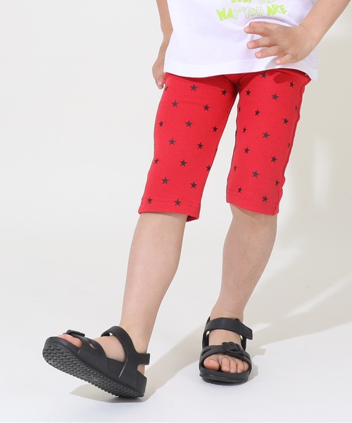 BABYDOLL（ベビードール）の「通販限定カラーあり ウルトラストレッチ6分丈ハーフパンツ [総柄] 6520K（その他パンツ・キッズ・ブラック系1/ブラック系その他/オレンジ/ピンク系その他7/ブラック×ホワイト/イエロー×グリーン/スカイブルー系1/チャコールグレー/ブラック系2/ストーン/ネイビー/ベビーピンク/バイオレット/ダークブラウン系/ホワイト/イエロー/ベージュ/オフホワイト/ホワイト系その他2/ホワイト系その他/ベージュ系その他/ゴールド・100cm/120cm/130cm/80ｃｍ/90cm/110cm/140cm/150cm）」の21枚目の写真