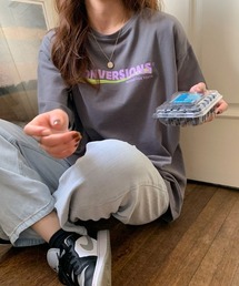 ビッグシルエット ロゴ Tシャツ 半袖 レトロスタイル -ARCADE Limited Line-