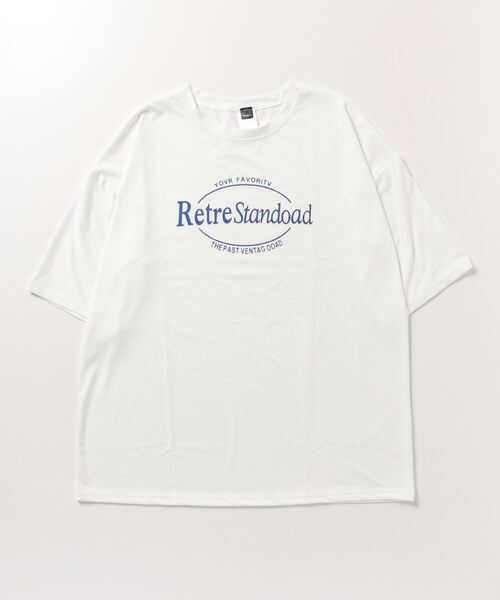 ARCADE(アーケード)の「ビッグシルエット ロゴ Tシャツ 半袖 レトロスタイル -ARCADE Limited Line-(Tシャツ/カットソー・レディース・チャコール/ホワイト/ピンク/チャコールグレー/アイボリー・FREE)」の19枚目の写真