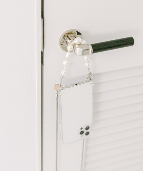 mystic（ミスティック）の「Lara バロックパールスマホショルダー（iphone13対応)（スマホケース/カバー・レディース・クリア・ONE SIZE）」の4枚目の写真