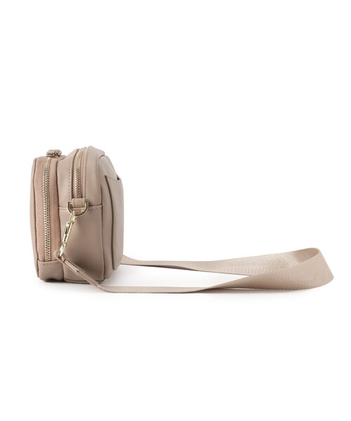 UNTITLED(アンタイトル)の「◆2wayマルチポシェット(ショルダーバッグ・レディース・ブラック/アイボリー/サンドベージュ・99)」の5枚目の写真