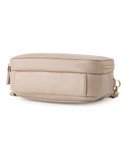 UNTITLED(アンタイトル)の「◆2wayマルチポシェット(ショルダーバッグ・レディース・ブラック/アイボリー/サンドベージュ・99)」の7枚目の写真