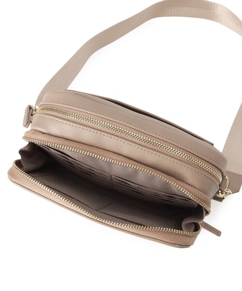 UNTITLED(アンタイトル)の「◆2wayマルチポシェット(ショルダーバッグ・レディース・ブラック/アイボリー/サンドベージュ・99)」の11枚目の写真