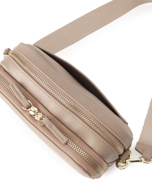 UNTITLED(アンタイトル)の「◆2wayマルチポシェット(ショルダーバッグ・レディース・ブラック/アイボリー/サンドベージュ・99)」の12枚目の写真