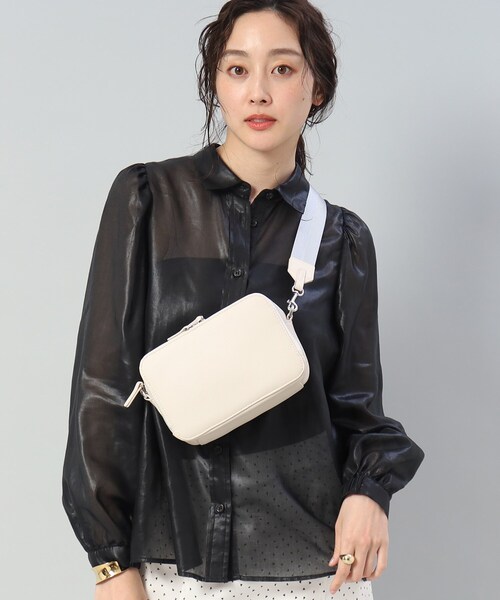 UNTITLED(アンタイトル)の「◆2wayマルチポシェット(ショルダーバッグ・レディース・ブラック/アイボリー/サンドベージュ・99)」の20枚目の写真