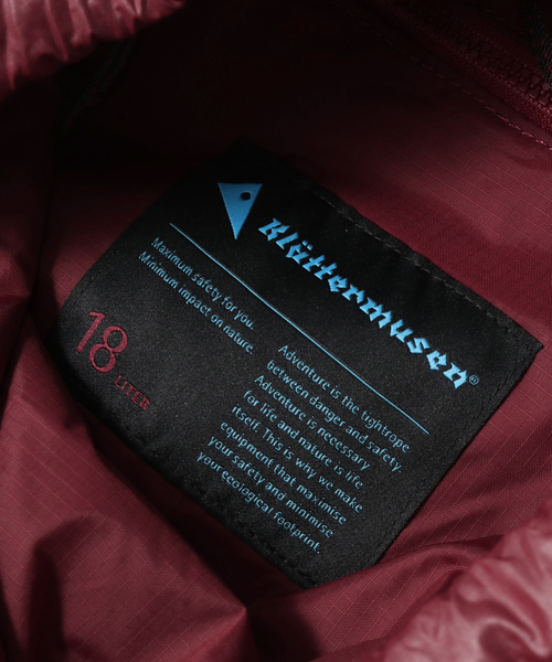 KLATTERMUSEN(クレッタルムーセン)の「【KLATTERMUSEN / クレッタルムーセン】Fjorm 18L(バックパック/リュック・メンズ・ブラック・FREE)」の12枚目の写真