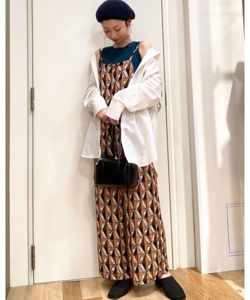 KBF（ケイビーエフ）の「KBF　配色ニットタンク（インナーウェア/肌着・レディース・グリーン/ベージュ/ダークグリーン/オレンジ・FREE）」の20枚目の写真