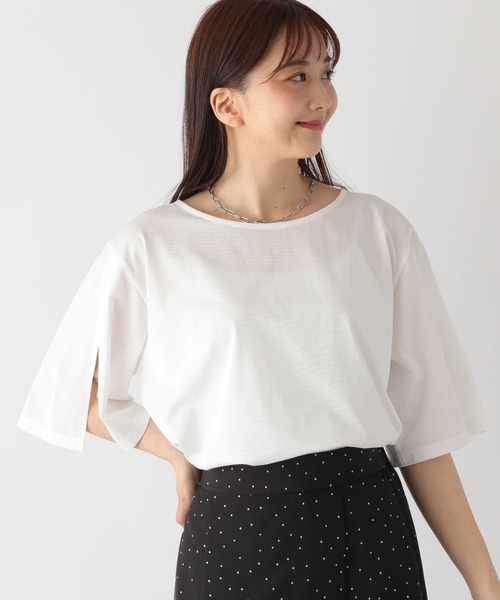 セール】快適スリットスリーブプルオーバー/177525（Tシャツ