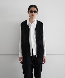 yass ZIP KNIT VEST