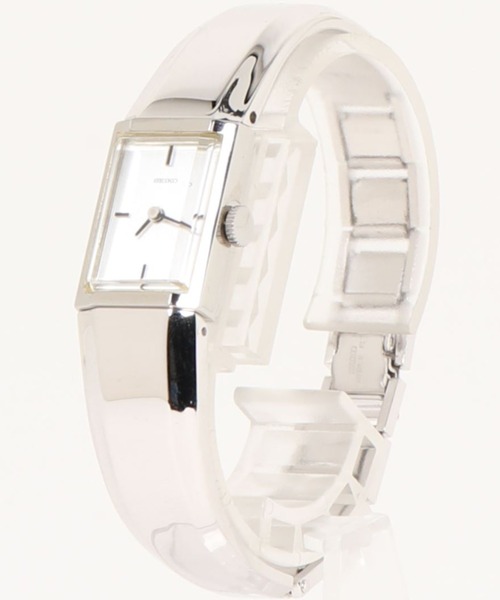 SEIKO（セイコー）の「SEIKO セイコー/ デッドストック 手巻き式ムーブメント スクエアフェイス ステンレスベルト // ZWBシリーズ（アナログ腕時計・メンズ・シルバー×ブルー/シルバー・FREE）」の6枚目の写真