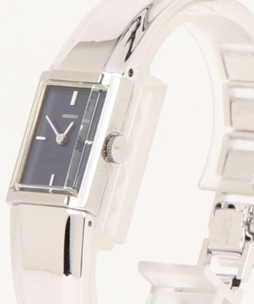 SEIKO（セイコー）の「SEIKO セイコー/ デッドストック 手巻き式ムーブメント スクエアフェイス ステンレスベルト // ZWBシリーズ（アナログ腕時計・メンズ・シルバー×ブルー/シルバー・FREE）」の14枚目の写真