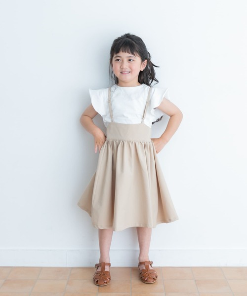 URBAN RESEARCH DOORS(アーバンリサーチドアーズ)の「フレアノースリーブプルオーバー(KIDS)(Tシャツ/カットソー・キッズ・オフホワイト/ミント・105/120/135)」の19枚目の写真