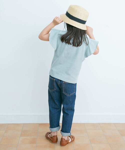 URBAN RESEARCH DOORS(アーバンリサーチドアーズ)の「フレアノースリーブプルオーバー(KIDS)(Tシャツ/カットソー・キッズ・オフホワイト/ミント・105/120/135)」の10枚目の写真