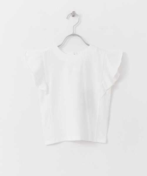 URBAN RESEARCH DOORS(アーバンリサーチドアーズ)の「フレアノースリーブプルオーバー(KIDS)(Tシャツ/カットソー・キッズ・オフホワイト/ミント・105/120/135)」の9枚目の写真