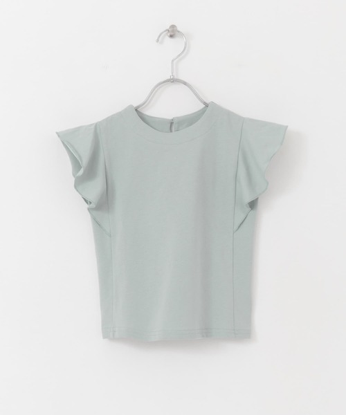 URBAN RESEARCH DOORS(アーバンリサーチドアーズ)の「フレアノースリーブプルオーバー(KIDS)(Tシャツ/カットソー・キッズ・オフホワイト/ミント・105/120/135)」の8枚目の写真