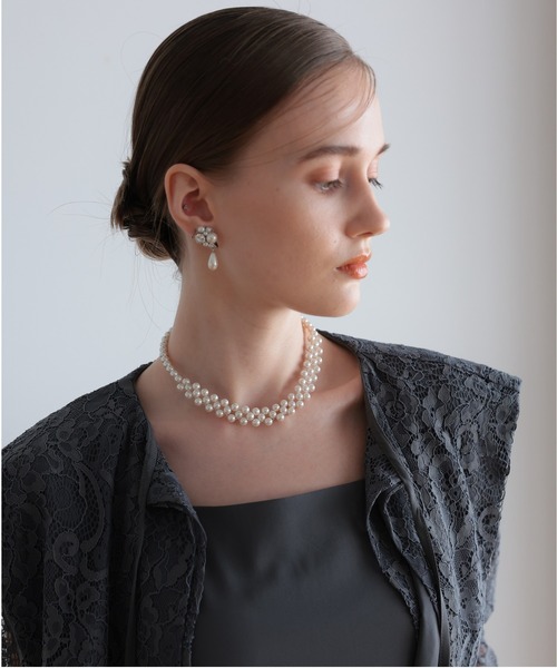 PREFERIR(プレフェリール)の「パール編みチョーカー(チョーカー)」 - WEAR