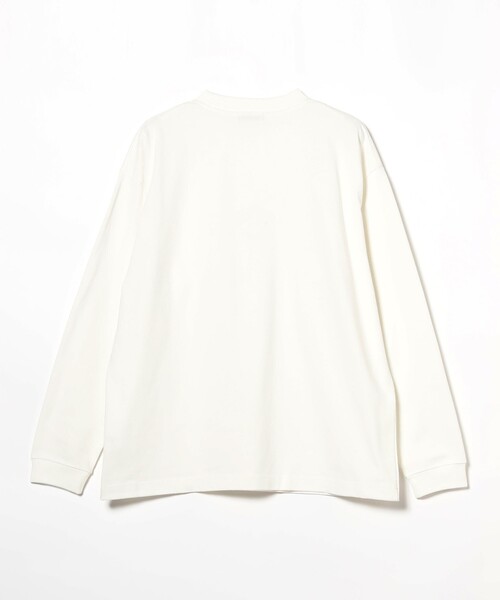 BEAMS LIGHTS(ビームスライツ)の「BEAMS LIGHTS / エクストラ ヘビーウェイト ロングスリーブ Tシャツ(Tシャツ/カットソー・メンズ・ホワイト/ブラウン/ライトブルー・SMALL/MEDIUM/LARGE)」の7枚目の写真
